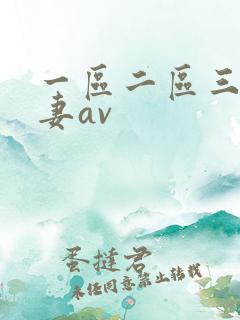 一区二区三区人妻av