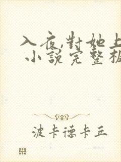 入夜,对她上瘾 小说完整板