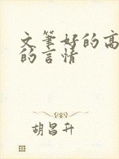 文笔好的高质量的言情