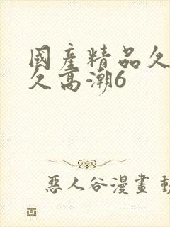 国产精品久久久久高潮6