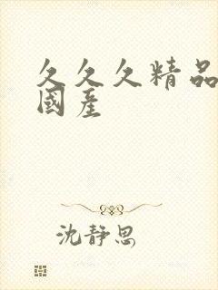 久久久精品99国产