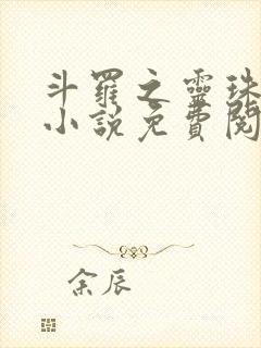 斗罗之灵珠神剑小说免费阅读免费