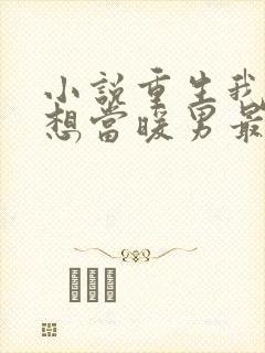 小说重生我真没想当暖男最新章节