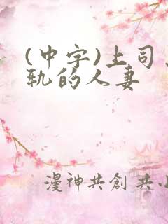 (中字)上司出轨的人妻