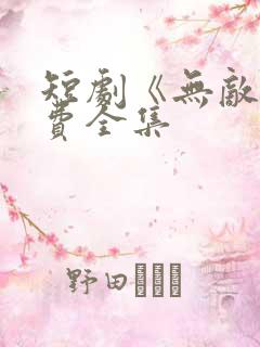 短剧《无敌》免费全集