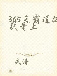 365天霸道总裁爱上