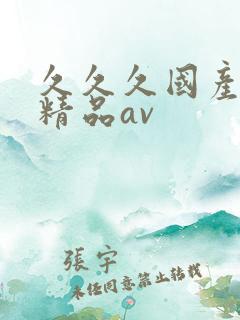 久久久国产亚洲精品av