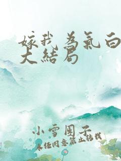 嫁我为气白月光大结局