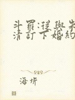 斗罗:从与朱竹清订下婚约开始小说完整