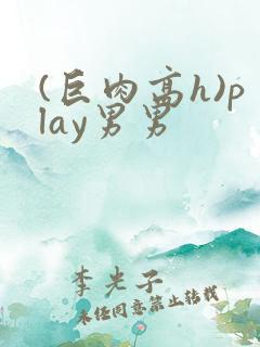 (巨肉高h)play男男