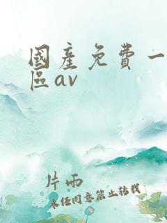 国产免费一区二区av