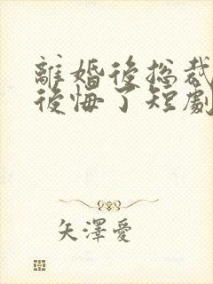 离婚后总裁老婆后悔了短剧高清免费播放