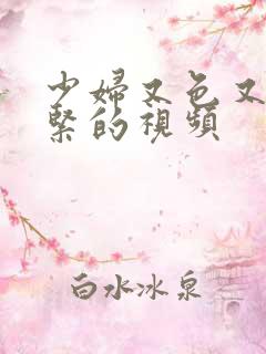 少妇又色又爽又紧的视频