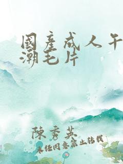 国产成人午夜高潮毛片