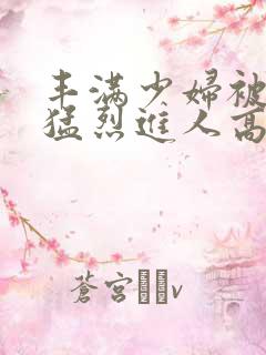 丰满少妇被粗大猛烈进人高清