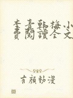 李青韩梅小说免费阅读全文最新章节