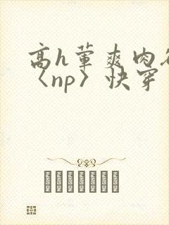 高h荤爽肉欲文〈np〉快穿