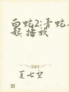 白蛇2:青蛇劫起 播放