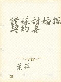 错嫁甜婚总裁的契约妻