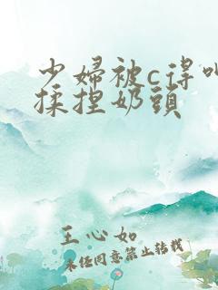 少妇被c得呻吟揉捏奶头