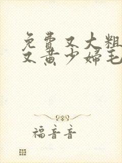 免费又大粗又爽又黄少妇毛片久久