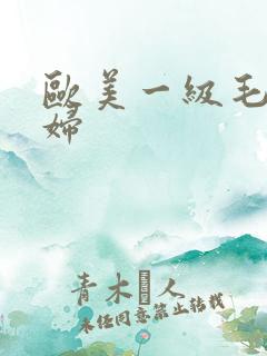 欧美一级毛多少妇