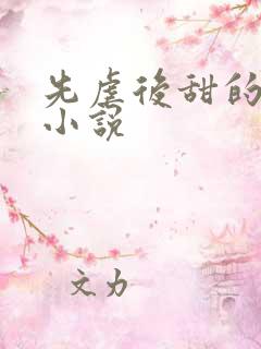 先虐后甜的言情小说