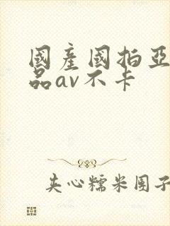 国产国拍亚洲精品av不卡