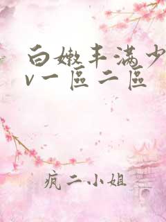 白嫩丰满少妇av一区二区