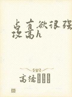 占有欲很强糙汉攻高h