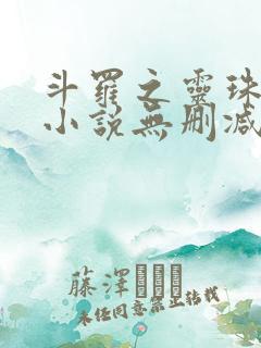 斗罗之灵珠神剑小说无删减版