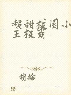 超甜校园小说男主校霸