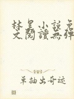 林昊小说免费全文阅读无弹窗