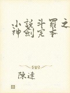 小说斗罗之灵珠神剑完本