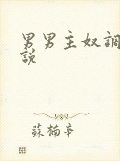 男男主奴调教小说
