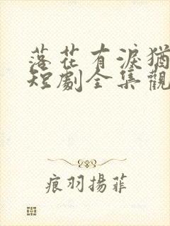 落花有泪犹带恨短剧全集观看