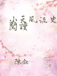 小天风流史在线阅读
