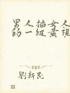 男人插女人阴部的一级黄视频