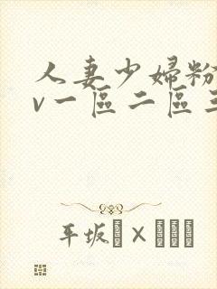 人妻少妇粉嫩av一区二区三区