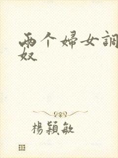 两个妇女调教男奴