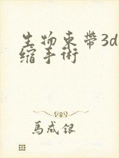 生物束带3d紧缩手术