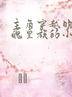 主角穿越明末落魄皇族的小说