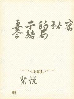 妻子的秘密江百合结局