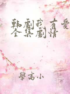 韩剧我有爱人了全集剧情