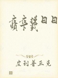 夜夜摸日日摸视频下载