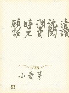 顾时渊沈清棠小说免费阅读最新章节