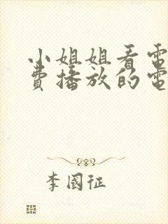 小姐姐看电影免费播放的电视剧