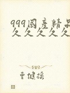 999国产精品久久久久久