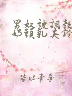 男奴被调教折磨奶头乳夹铃铛