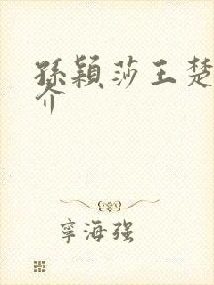 孙颖莎王楚钦简介